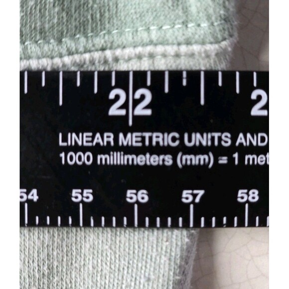 Victoria's‎ Secret Pink Women's Medium Green Camo Half Zip Pullover - Picture 4 of 7